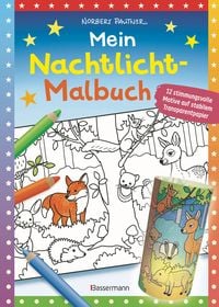 Produktbild: Mein Nachtlicht-Malbuch. Nachtlichter selber machen. Ab 4 Jahren