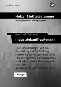 Produktbild: Holzer Stofftelegramme Baden-W&uuml;rttemberg &ndash; Industriekauffrau/-mann