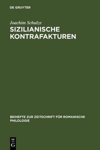 Produktbild: Sizilianische Kontrafakturen