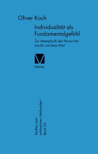Produktbild: Individualit&auml;t als Fundamentalgef&uuml;hl