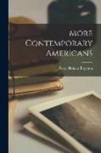Produktbild: More Contemporary Americans