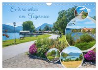 Produktbild: Es is so schee am Tegernsee (Wandkalender 2027 DIN A4 quer), CALVENDO Monatskalender
