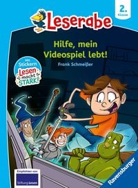 Produktbild: Hilfe, mein Videospiel lebt! - Leserabe 2. Klasse - Erstlesebuch f&uuml;r Kinder ab 7 Jahren