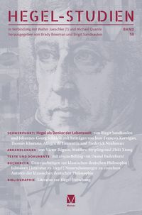 Produktbild: Hegel-Studien Band 58