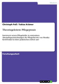 Produktbild: Theoriegeleitete Pflegepraxis