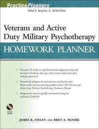 Produktbild: Veterans and Active Duty Military Psychotherapy Homework Planner