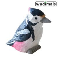 Produktbild: Wudimals A041010 - Specht, Woodpecker, handgeschnitzt aus Holz