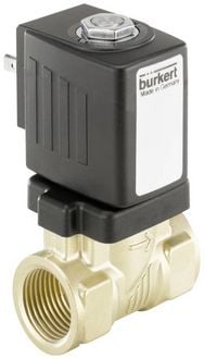 Produktbild: B&uuml;rkert Servogesteuertes Ventil 221606 24 V/DC G 1/2 Muffe Nennweite (Details) 10mm 1St.