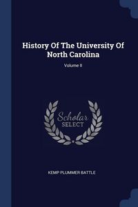 Produktbild: History Of The University Of North Carolina; Volume II