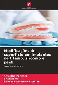 Produktbild: Modifica&ccedil;&otilde;es de superf&iacute;cie em implantes de tit&acirc;nio, zirc&oacute;nio e peek