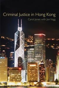 Produktbild: Criminal Justice in Hong Kong
