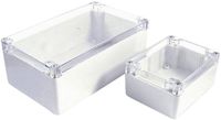 Produktbild: Camdenboss 7200-218C Installations-Gehäuse 222 x 146 x 55 Polycarbonat Lichtgrau (RAL 7035), Klar 1 St.