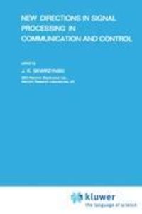 Produktbild: New Directions in Signal Processing in Communication and Control