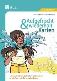 Produktbild: Aufgefrischt-und-wiederholt-Karten Deutsch 9-10