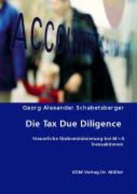 Produktbild: Die Tax Due Diligence
