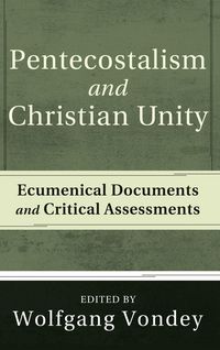 Produktbild: Pentecostalism and Christian Unity