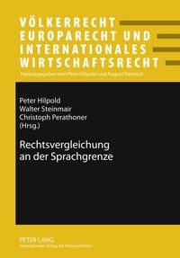 Produktbild: Rechtsvergleichung an der Sprachgrenze