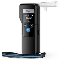 Produktbild: Dr&auml;ger Alcotest 6000 Alkoholtester Schwarz 0.00 bis 5.00 &permil; Alarm, inkl. Display