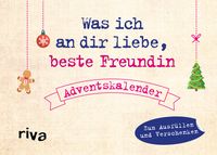 Bild vom Artikel Was ich an dir liebe, beste Freundin – Adventskalender. Hardcover-Ausgabe vom Autor Alexandra Reinwarth