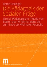 Produktbild: Die P&auml;dagogik der Sozialen Frage