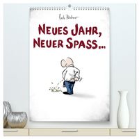 Produktbild: NEUES JAHR, NEUER SPASS... (hochwertiger Premium Wandkalender 2026 DIN A2 hoch), Kunstdruck in Hochglanz