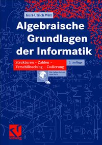 Produktbild: Algebraische Grundlagen der Informatik