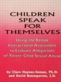 Produktbild: Haynes-Seman, C: Children Speak For Themselves