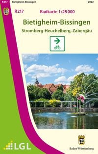 Produktbild: R217 Radkarte 1:25 000 Bietigheim-Bissingen