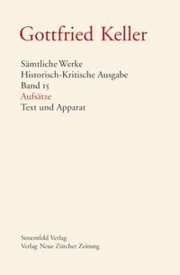 Produktbild: S&auml;mtliche Werke. Historisch-Kritische Ausgabe, Band 15