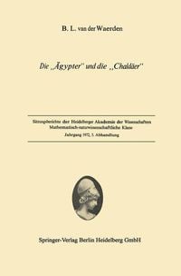 Produktbild: Die "&Auml;gypter" und die "Chald&auml;er"