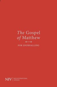 Produktbild: NIV Gospel of Matthew for Journalling
