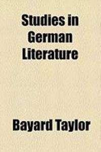 Produktbild: Studies in German Literature