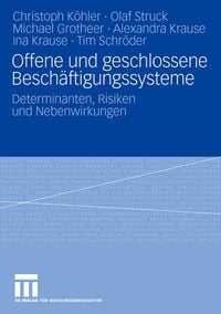 Produktbild: Offene und geschlossene Besch&auml;ftigungssysteme
