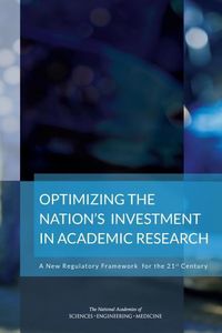 Produktbild: Optimizing the Nation's Investment in Academic Research