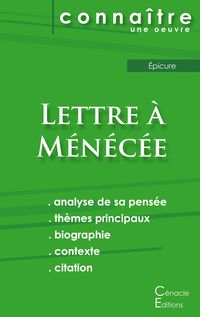 Produktbild: Fiche de lecture Lettre &agrave; M&eacute;n&eacute;c&eacute;e (Analyse philosophique de r&eacute;f&eacute;rence et r&eacute;sum&eacute; complet)