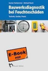 Produktbild: Bauwerksdiagnostik bei Feuchtesch&auml;den - E-Book (PDF)