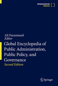 Produktbild: Global Encyclopedia of Public Administration, Public Policy, and Governance