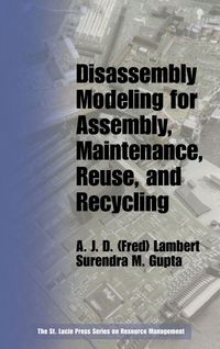 Produktbild: Disassembly Modeling for Assembly, Maintenance, Reuse and Recycling
