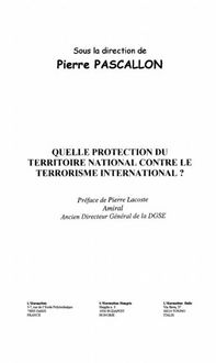 Produktbild: Quelle protection du territoire national