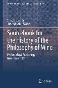 Produktbild: Sourcebook for the History of the Philosophy of Mind
