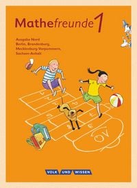 Produktbild: Mathefreunde 1. Schuljahr - Nord - Sch&uuml;lerbuch mit Kartonbeilagen