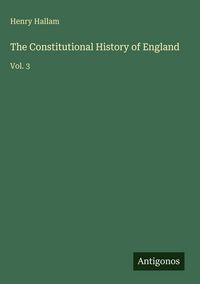 Produktbild: The Constitutional History of England