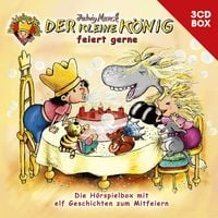 Produktbild: Der kleine K&ouml;nig 3-CD H&ouml;rspielbox Vol. 2 &ndash; Der kleine K&ouml;nig feiert gerne