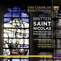 Produktbild: Saint Nicolas/Hymn to St Cecilia/Rejoice the Lamb
