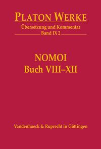 Produktbild: IX 2 Nomoi (Gesetze) Buch VIII-XII