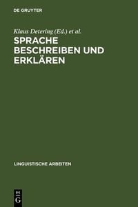 Produktbild: Sprache beschreiben und erkl&auml;ren