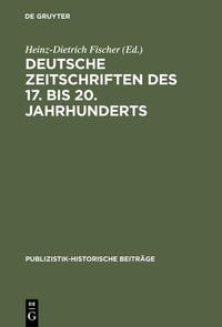 Produktbild: Deutsche Zeitschriften des 17. bis 20. Jahrhunderts