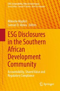 Produktbild: ESG Disclosures in the Southern African Development Community