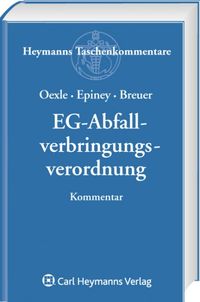 Produktbild: EG-Abfallverbringungsverordnung