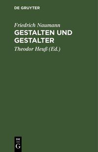 Produktbild: Gestalten und Gestalter